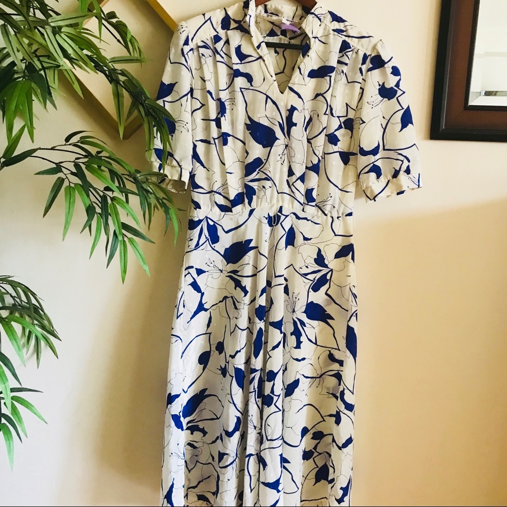 Vintage 1970s 1980s Dress